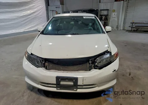 2012 Honda Civic Lx z USA, uszkodzony, nr VIN 2HGFB2F51CH585997